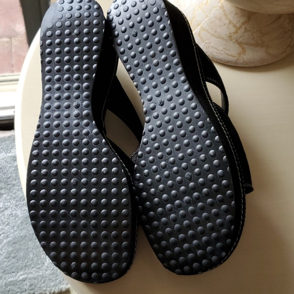 Cordani black suede wedge sandals - Picture 6 of 7